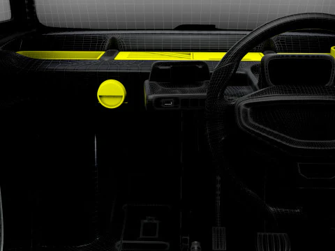 Vauxhall Rocks e HQ Interior 2025 3D Model