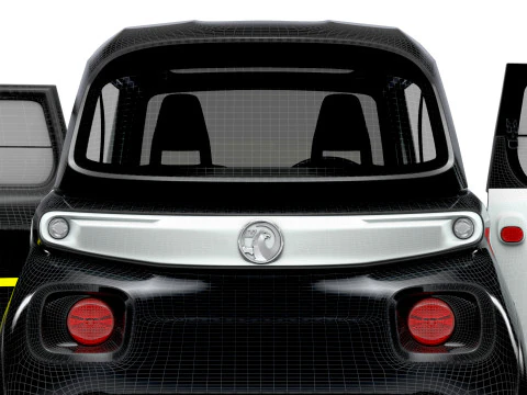 Vauxhall Rocks e HQ Interior 2025 3D Model