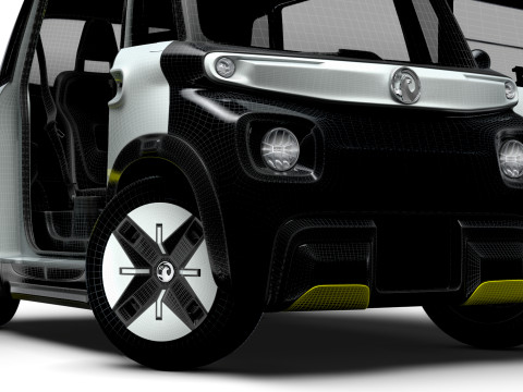 Vauxhall Rocks e HQ Interior 2025 3D-Modell