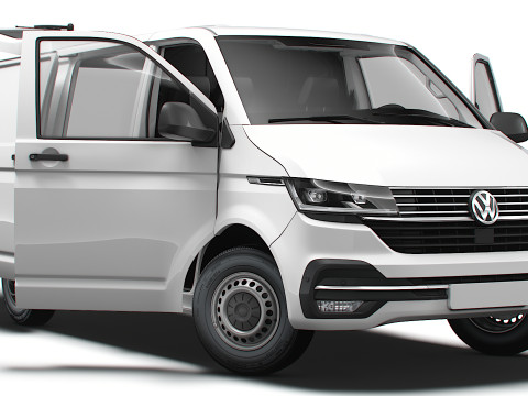 VW Transporter Van T6 L1H1 HQ Int Valve 2020 3D मॉडल