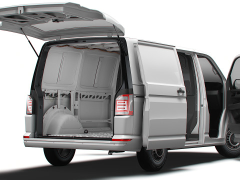 VW Transporter Van T6 L1H1 HQ Int Valve 2020 3D 모델