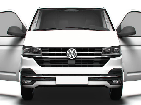 VW Transporter Van T6 L1H1 HQ Int Valve 2020 3D Model
