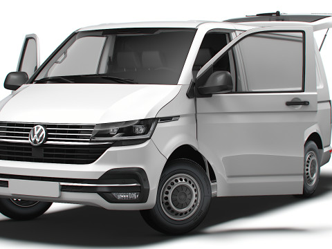 VW Transporter Van T6 L1H1 HQ Int Valve 2020 3D 모델