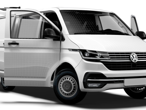 VW Transporter Van T6 L1H1 HQ Int Valve 2020 3D 모델