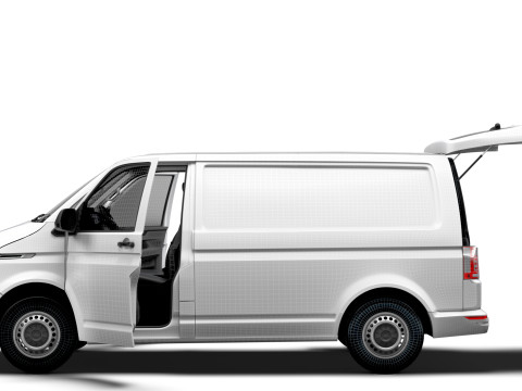 VW Transporter Van T6 L1H1 HQ Int Valve 2020 3D 모델