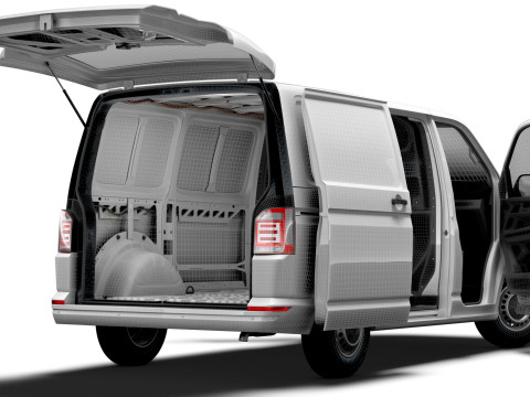 VW Transporter Van T6 L1H1 HQ Int Valve 2020 3D 모델