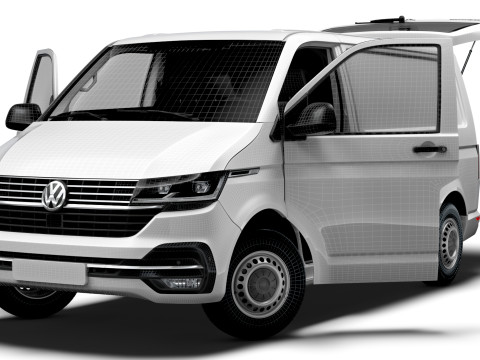 VW Transporter Van T6 L1H1 HQ Int Valve 2020 3D 모델