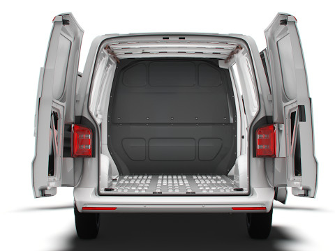 VW Transporter Van T6 L2H1 HQ Int 2020 3D Model