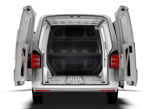 VW Transporter Van T6 L2H1 HQ Int 2020 3D Model
