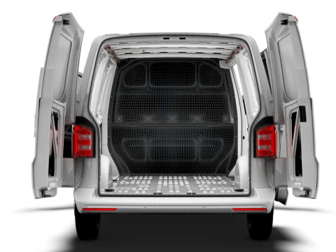 VW Transporter Van T6 L2H1 HQ Int 2020 3D Model