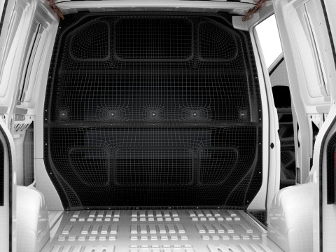 VW Transporter Van T61 L1H1 HQ Int 2020 3D Model