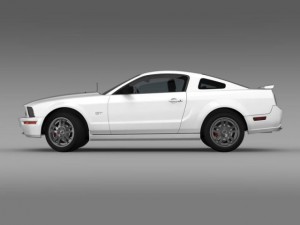 ford mustang gt 2005 3D-Modell