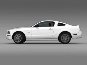 ford mustang gt 2005 3D Model