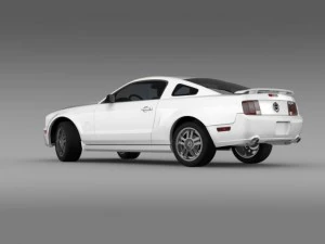 ford mustang gt 2005 3D Model