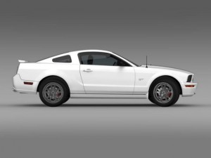 ford mustang gt 2005 3D-Modell