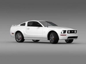 ford mustang gt 2005 3D-Modell