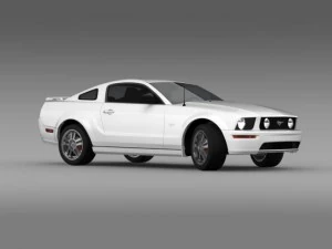 ford mustang gt 2005 3D Model