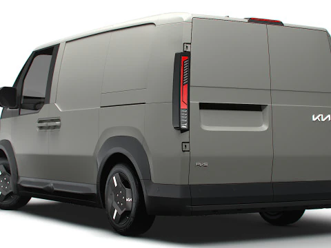 KIA PV5 cargo L2H1 2025 3D Model