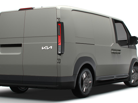 KIA PV5 cargo L2H1 2025 3D Модель