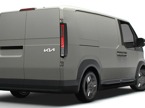KIA PV5 cargo L2H1 2025 3D Model