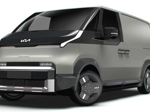 KIA PV5 cargo L2H1 2025 3D Model