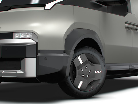 KIA PV5 cargo L2H1 2025 3D Модель