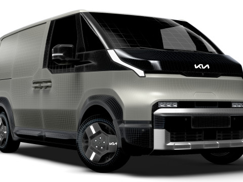 KIA PV5 cargo L2H1 2025 3D Модель