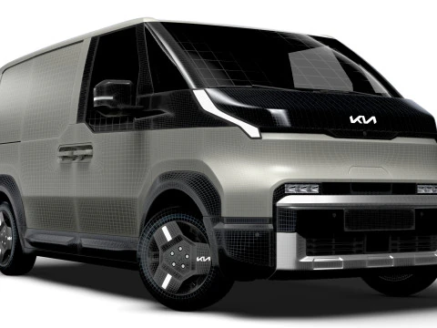 KIA PV5 cargo L2H1 2025 3D Model