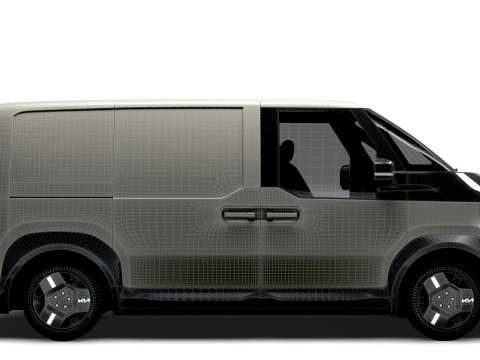 KIA PV5 cargo L2H1 2025 3D Model