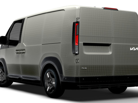 KIA PV5 cargo L2H1 2025 3D Модель