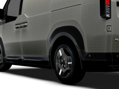 KIA PV5 cargo L2H1 2025 3D Model