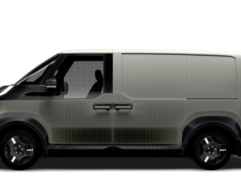 KIA PV5 cargo L2H1 2025 3D Модель