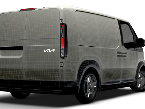 KIA PV5 cargo L2H1 2025 3D Модель