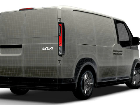 KIA PV5 cargo L2H1 2025 3D Model