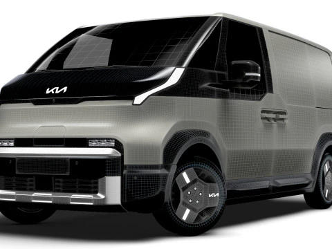 KIA PV5 cargo L2H1 2025 3D Model