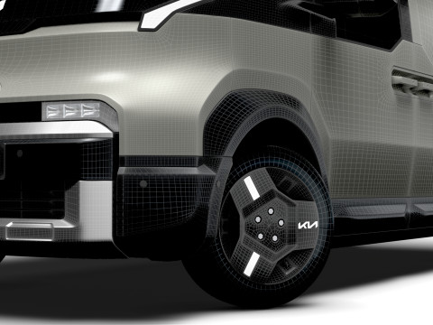 KIA PV5 cargo L2H1 2025 3D Модель