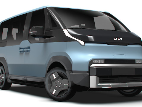 KIA PV5 L2H1 2025 3D मॉडल