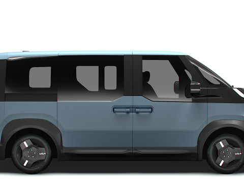 KIA PV5 L2H1 2025 3D Model