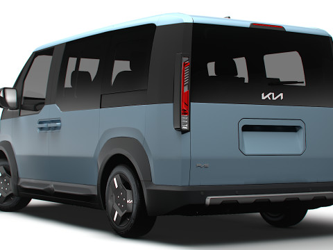 KIA PV5 L2H1 2025 3D Model