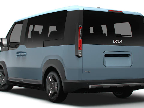 KIA PV5 L2H1 2025 3D Model