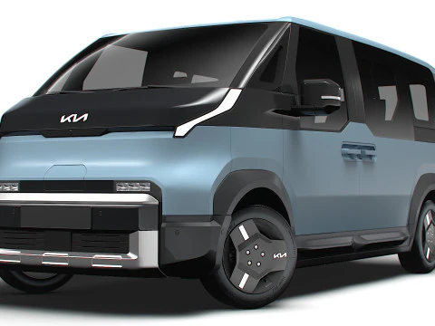 KIA PV5 L2H1 2025 3D Model