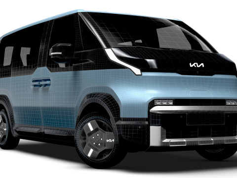 KIA PV5 L2H1 2025 3D Model