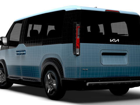 KIA PV5 L2H1 2025 3D Model