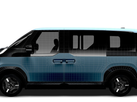 KIA PV5 L2H1 2025 3D Model