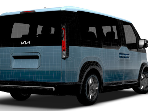 KIA PV5 L2H1 2025 3D Model