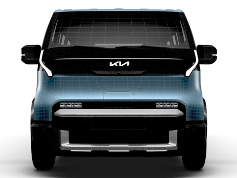 KIA PV5 L2H1 2025 3D Model