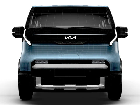 KIA PV5 L2H1 2025 3D Model