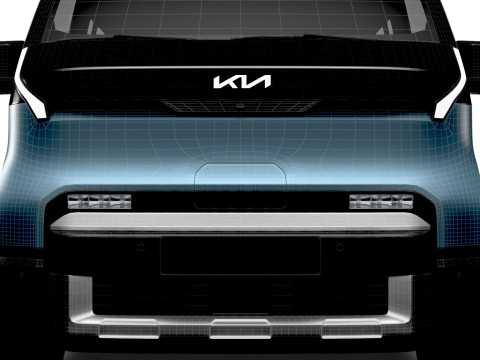 KIA PV5 L2H1 2025 3D Model