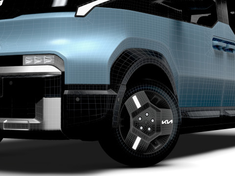 KIA PV5 L2H1 2025 3D Model