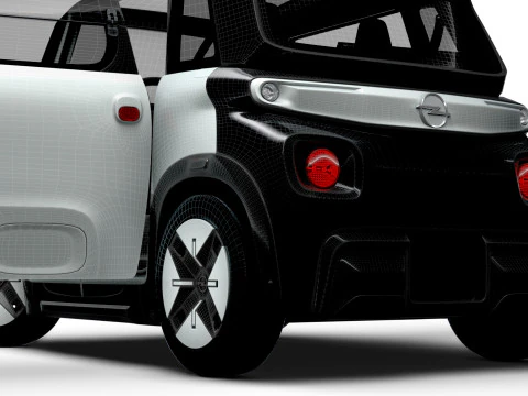 Opel Rocks HQ Interior 2026 3D Model